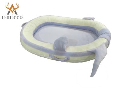 China Co-Sleeping Baby Crib Nest Breathable Fiberfill Portable Adjustable for sale