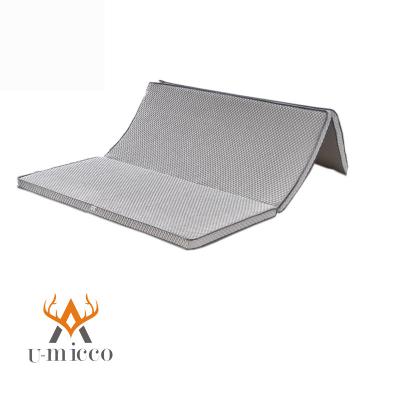 China U-micco Ultra Thin Portable Foldable Mattress High Polymer Topper for sale