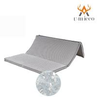 China U-micco King Size Portable Folding Mattress Washable Topper for sale