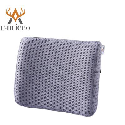 China Breathable Mesh Washable Lumbar Support Waist Cushion 100% Airfiber for sale