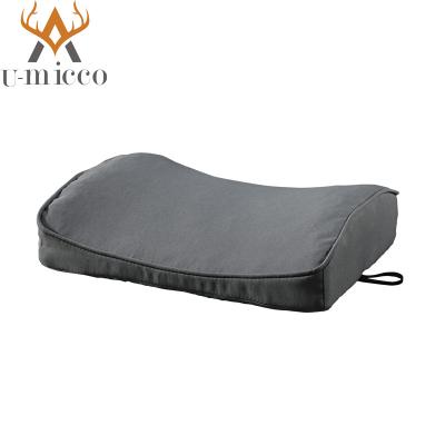 China Office Seat Massage Mesh Car Lumbar Back Rest Waist Polyester Cushion for sale