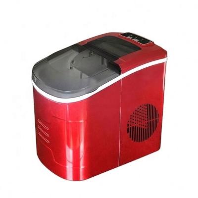 China Hotel Mount Mini Countertop Portable Home Crystal Refrigerator Ice Making Machine Cube Maker for sale