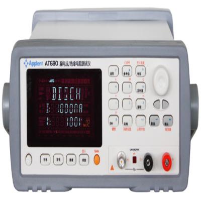 China Applent Insulation Resistance and Current Leakage Tester Meter AT680 (325G ohm 20mA) AT680 for sale