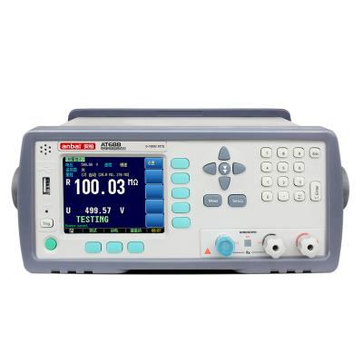 China AT688,1000VDC, 100K~10T Ohm Insulation Resistance Tester Meter AT688 for sale