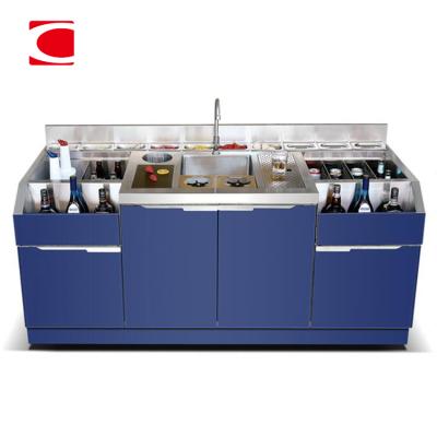 China Customizable Bars / Hotels / Restuarants / Bars Cocktail Bar Station For Catering Business Cocktail Bar Station Customized for sale