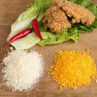 Chine Dry Panko Bread Breads White And Yellow Chicken / Meat / Seafood Recipe 10kg In Kraft Bags à vendre