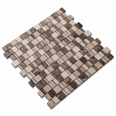 China Low MOQ Modern Environmentally Friendly Block Honed Mosaic Marble for sale