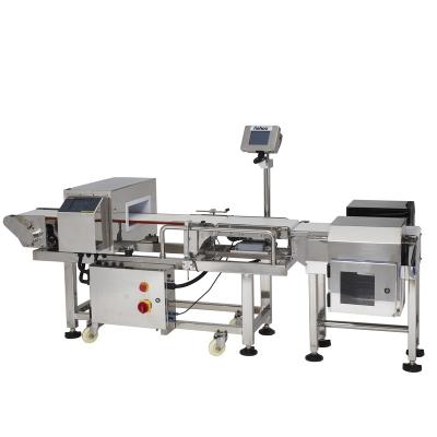 China Rehoo Food Machine MDC-Combined Metal Detector and Checkweigher Conveyor Scale for Food Production Line 250L*300W*(10-200)H for sale