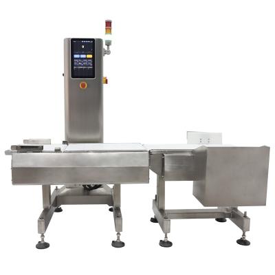 China Checkweigher With Metal Detection Equipment Conveyor Belt High Speed ​​Check Weigher CWC-M150 for sale