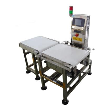 China Rehoo Electronic Industrial Cardboard Box Scale Conveyor Check Weigher 50g-20kg for sale