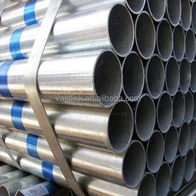 China Structure Pipe DIN 2444 Hot Dipped Galvanized Steel Pipe for sale