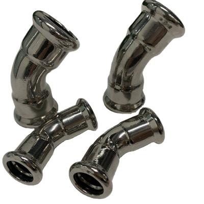 China 300 Series Inox Press Fitting Stainless Steel Pipe Fittings Equal for sale