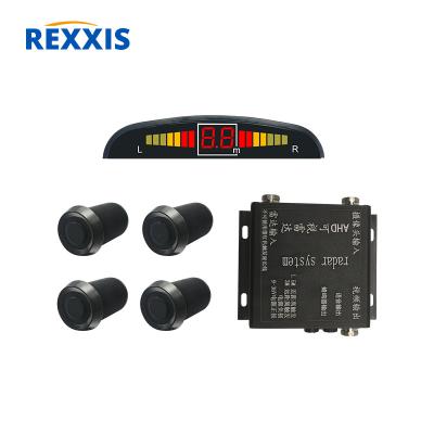 China 1 Waterproof 2 4 6 8 Sensors Reversing Radar Parking Sensor Front And Rear Dc 12v Ultrasonic Car Reversing Assist Assist Parking Systems for sale