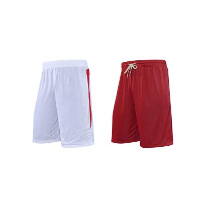 China Custom Made Double Layers Mens Breathable Basketball Shorts For Mens Sports Wear Mesh Fabric Mens Pants for sale