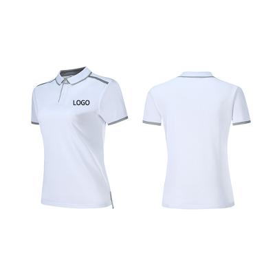 China Breathable Custom T-Shirts Polo Shirts With Custom Logo For Men Women for sale