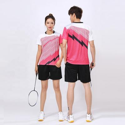 China Jackets Custom Design Tracksuit Badminton Wear Crewneck Tailored Shirts Shirt Ping Pong Tank Top Cotton Uniform Tracksuit for sale