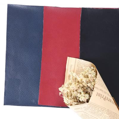 China Abrasion-resistant Oil Looking PU Upholstery Leather Material Thickness 0.80 Mm Cheap Price PU Leather For Sofa for sale