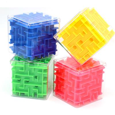 China Creative Children's Gift 2021 New Anti Effort Magic 3D Steel Ball Cube Toy for sale