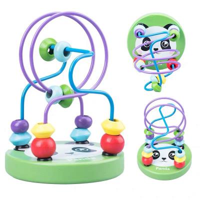 China DIY TOY Children Multifunctional Colorful Wooden Bead Educational Toys for sale