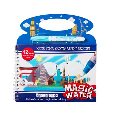 China Water Drawing Books Drawing Toys New Arrival Coloring For Kids Magic Books For Children Coloring Magic Water Book Drawing for sale