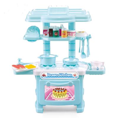 China Pretend Kids Play Set 2021 New Amazon Hot Sale Mini Toys Kids Kitchen Toys For Girls for sale