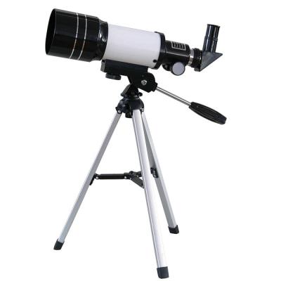 China Telescope Focus length:300mm Objective diameter:70mm Eyepieces:H6.0mm H20mm for sale