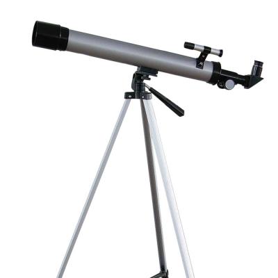 China Telescope Focus length:600mm Objective diameter:50mm Eyepieces:H6.0mm H20mm for sale