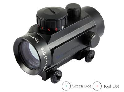 China Rifle Optic Red/green Dot Riflescope 1x30mm dot sights for sale