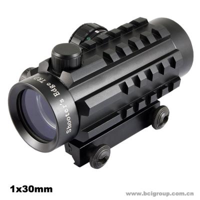 China Rifle Optic Red/green Dot Riflescope 1x30mm dot sights for sale