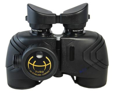 China waterproof binoculars and compass 7x50 rangefinder marine waterproof binoculars for sale