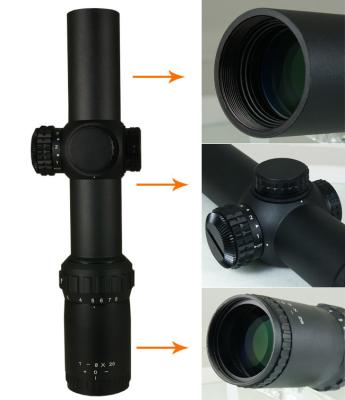 China 1.1-8x26 First Focal Plane Tactical Riflescopes for sale