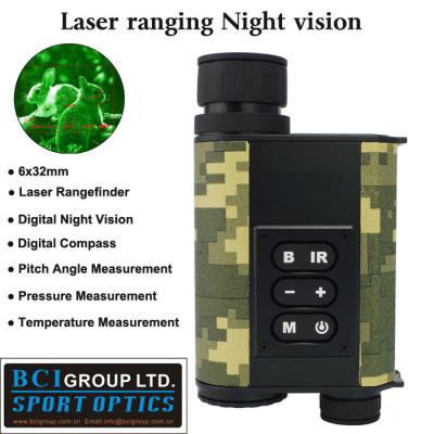 China Night vision monoculars 6x32mm Laser Rangefinders 500m Speed Range Telescope & Binoculars for sale