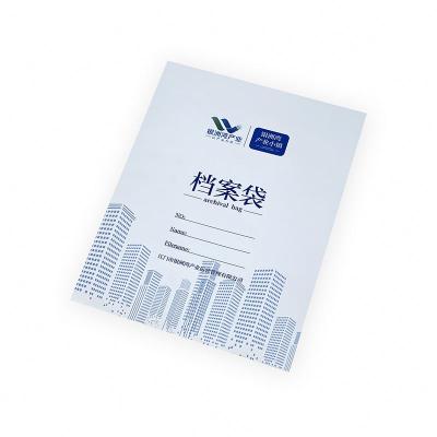 China work & Wholesale Office Supplies Size Logo Paper Presentation Custom A4 Folder With Pocket for sale