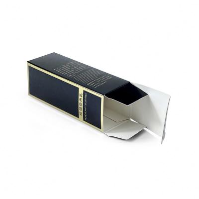 China Recycled Materials Customized Cardboard Box Ribbon Package Rigid Metallic Paper Box for sale