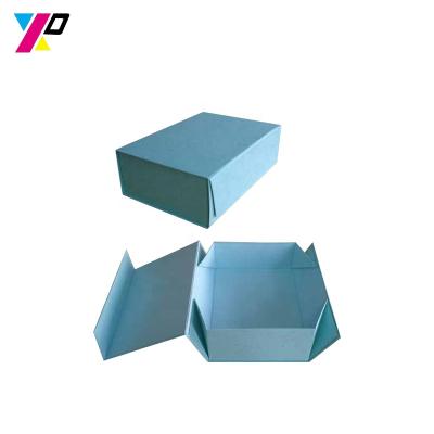 China Durableinuse Recyclable Custom Handmade Luxury Matte Black Folding Flower Gift Magnetic Paper Box for sale