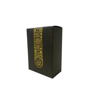 China Recyclable Luxury Custom Printing High Quality Design Gift Black Paper Box And White Paper Box for sale