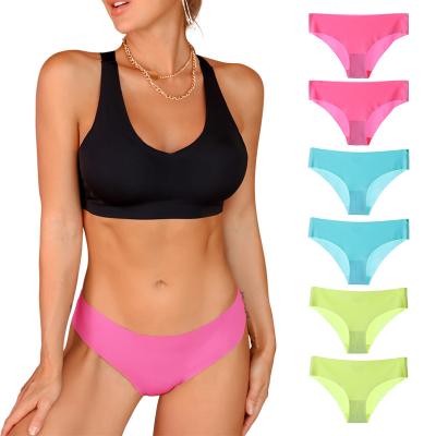 China Antibacterial Factory Thong Bikini Invisable Panties Laser Cut One Piece Plus Size Women Panties Women's Underwear for sale