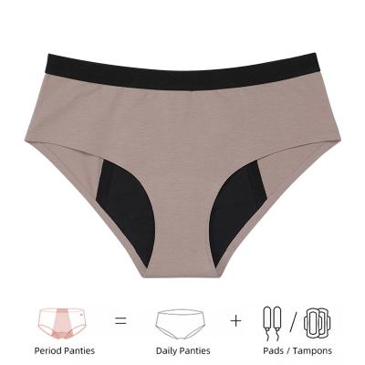 China Wholesale Antibacterial High Quality Seamless Cotton Pants Menstrual Panties Menstrual Period Panties For Women for sale