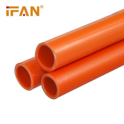 China Anti-corrosion IFAN High Temperature PEX Aluminum Plastic Pipe 20-32mm Orange Color Multilayer PEX Al PEX Pipe for sale