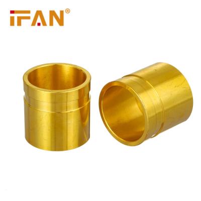 China Anti-corrosion IFAN Wholesale Factory Price CW617 Brass PEX Fittings 16-32mm Nut Brass Slide Fittings for sale