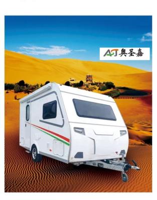 China Travel trailer RVs camper trailer motorhome travel trailers rvs and campers towing trailer camper rv 480 camper towed caravan for sale