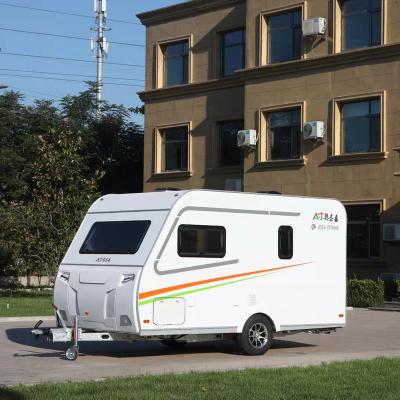 China Hot new caravan rv trailer campers travel trailer factory sale camper trailer eco land camper for sale