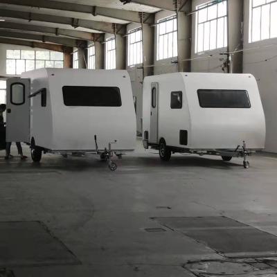 China High quality travel trailer rv OEM service acceptable home use for trailer camping trailer car tourist trailer for sale