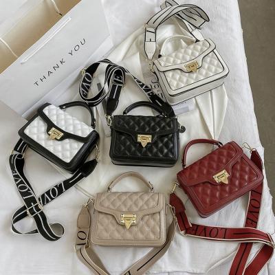 China Latest Design Two Shoulder Straps Handbags Girls Fashion Purses Popular Young Lady Hand Bags From Females View for sale