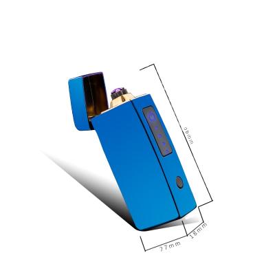 China Rechargeable Electronic Plasma Usb Arc Cigar Smokeless Windproof Flameless Lighters for sale