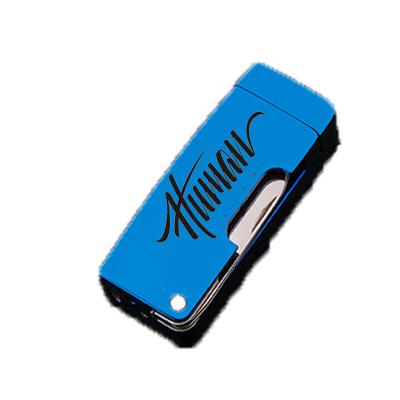 China Custom Flameless Plasma Usb Arc Cigar Lighters Windproof Rechargeable Rechargeable for sale