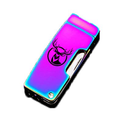 China Custom Made Plasma Rechargeable Arc Usb Windproof Cigar Windproof Flameless Lighters for sale