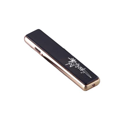 China Ignition Usb Rechargeable Electronic Cigar Lighters With Battery Display for sale