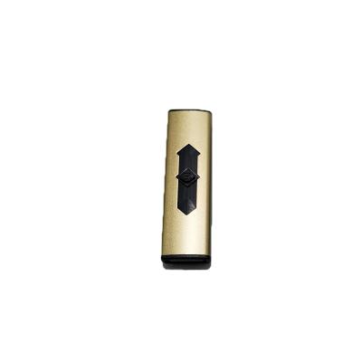 China Custom Windproof Ignition USB Flameless Rechargeable Electronic Cigar Lighters Rechargeable for sale