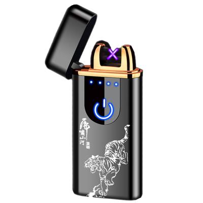 China USB Jet Strong Kitchen Refillable Custom Electronic Cigar Lighter for sale